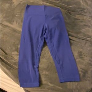 Lululemon align 21’ crop - Royal Blue size 8